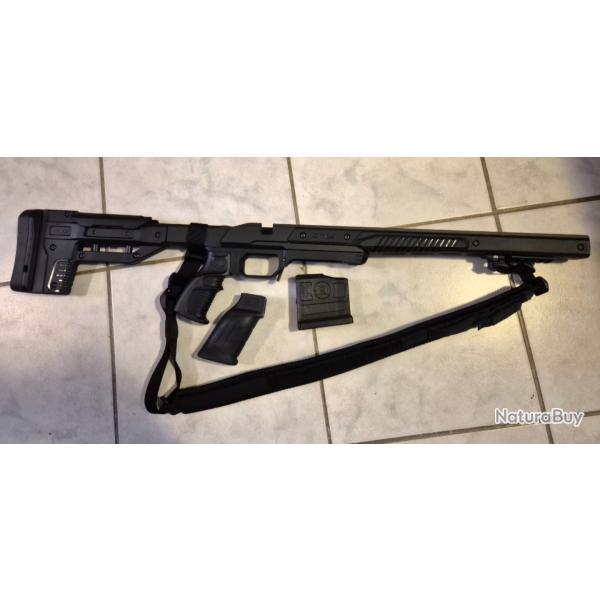 Ch�ssis MDT Oryx Remington 700 SA Noir Droitier