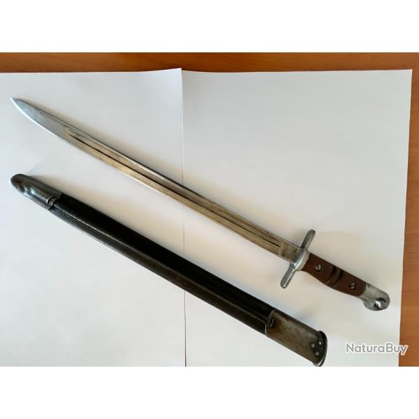 Baionnette Remington Pattern 1913 originale poin�on britannique