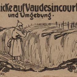 Carte postale Livre "Blicke auf Vaudesincourt und Umgebung" - N&deg;8631