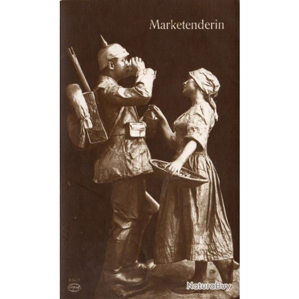 Carte postale Marktetenderin - N�8632