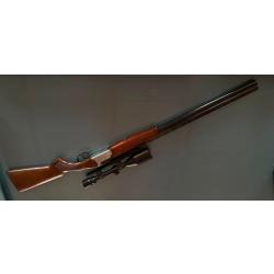 A vendre Fusil Superpos&eacute; RIZZINI avec lunette marque Le Pointer 8*56