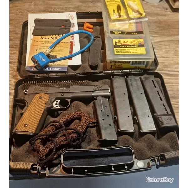 Kimber 1911 custom 2 tle 45acp modif wilson combat