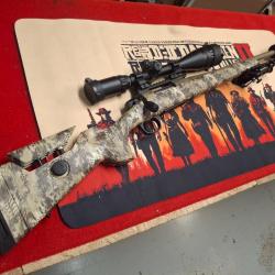 CVA CASCADE LRX FDE KRYPTEK HIGHLANDER CAL. 308 WIN + LUNETTE + SILENCIEUX + BIPIED+ MALLETTE