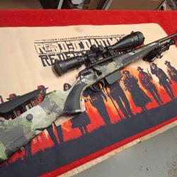 ATA ARMS TURQUA SYNTHETIQUE CAMO KINGS ULTRA CAL.308 WIN + LUNETTE + SILENCIEUX + MALLETTE + BIPIED