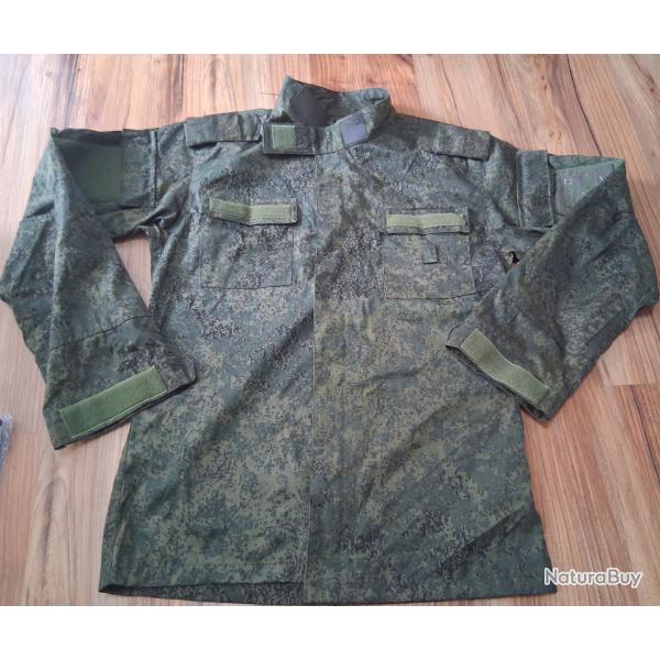 VESTE "TSIFRA / PIXEL" MILITARIA BTK GROUPE AIM�E RUSSE TAILLE M FABRIQU�E EN RUSSIE 2023