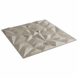 Panneaux muraux 24 pcs B&eacute;ton Am&eacute;thyste 50 x 50 cm Mousse XPS
