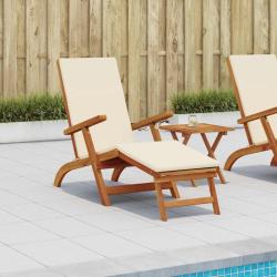 Chaise longue inclinable et pliable 55 x 146 x 91 cm
