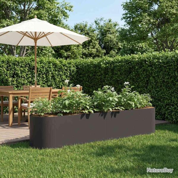 Jardin sur�lev� Noir 200 x 40 x 40 cm