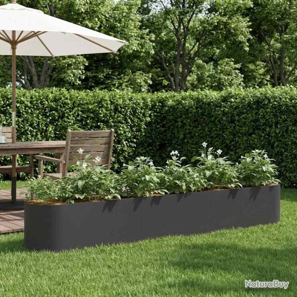 Jardin sur�lev� Noir 280 x 40 x 40 cm