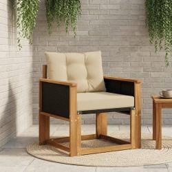 Sofa de milieu ext&eacute;rieur Bois d'Acacia Massif Naturel