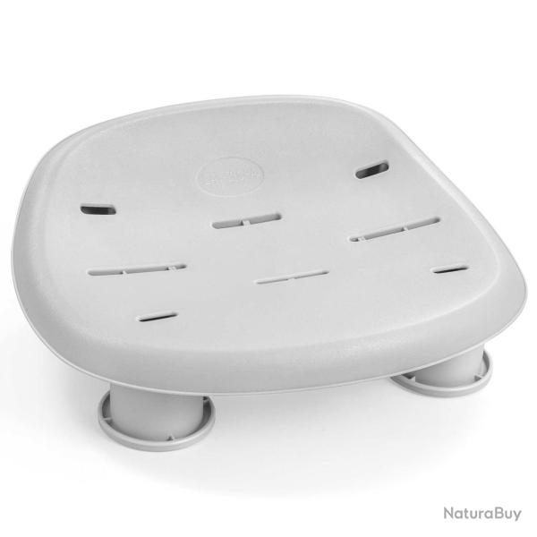 Bestway Si�ge de spa Gris 40,8 x 31,5 x 20 cm PP et acier inoxydable