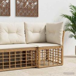 Unit&eacute; de canap&eacute; d'angle modulable pour ext&eacute;rieur Naturel