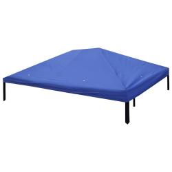 Housse de Gazebo 300 x 400 cm Bleu