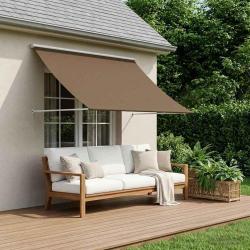 Auvent Taupe 300 x 150 cm