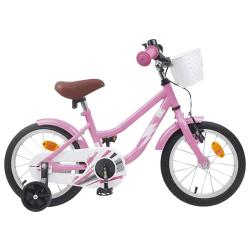 V&eacute;lo pour Enfants 14 Pouces pour les 3-5 ans Rose clair