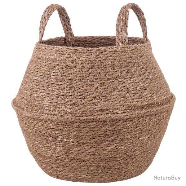 Pot de plante avec poign�es Naturel � 32 x 32 cm