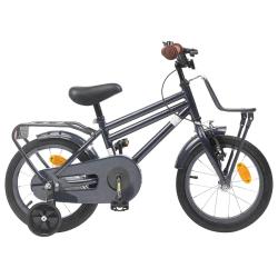V&eacute;lo pour Enfants 14 Pouces pour les 3-5 ans Gris fonc&eacute;