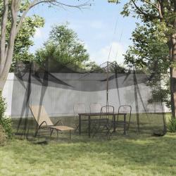 Filet Anti-Moustiques de Jardin 156 Maille Noir 3 x 4,5 x 2,5 m