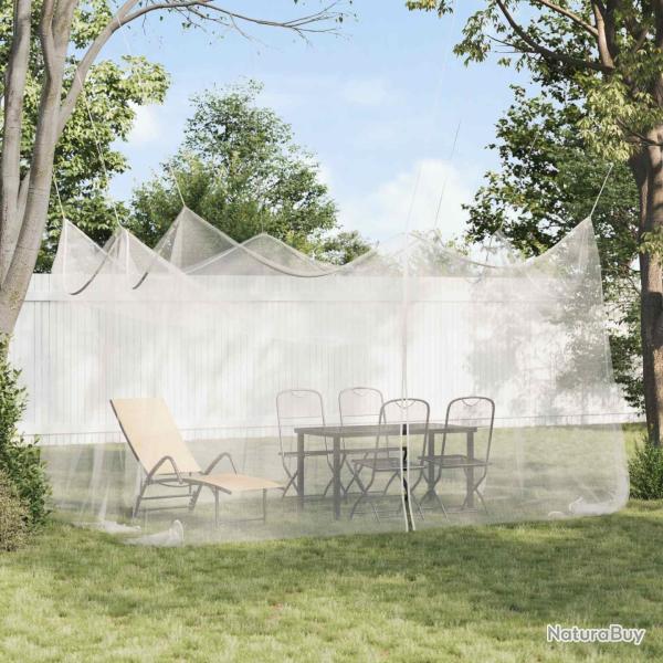 Filet Anti-Moustiques de Jardin 156 Maille Blanc Polyester