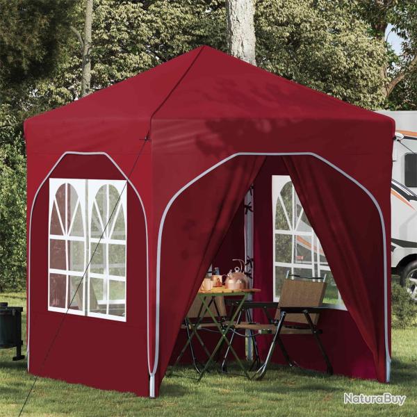 Tente de f�te pop-up 192 x 192 x 245 cm Bordeaux