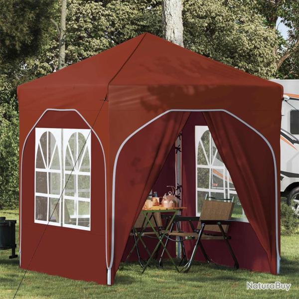 Tente de f�te pop-up 192 x 192 x 245 cm Terre cuite