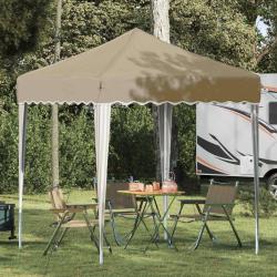 Tente de f&ecirc;te pop-up 195 x 195 x 245 cm Cr&egrave;me Tissu Oxford