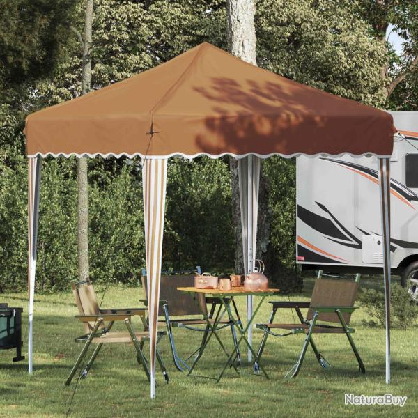 Tente de f�te pop-up 195 x 195 x 245 cm Beige Tissu Oxford