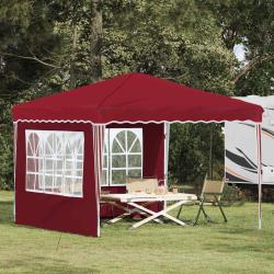Tente de f&ecirc;te pop-up 288 x 288 x 245 cm Bordeaux Tissu Oxford