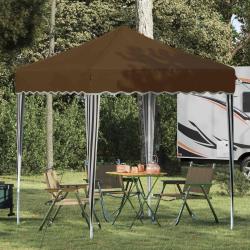 Tente de f&ecirc;te pop-up 195 x 195 x 245 cm Taupe Tissu Oxford