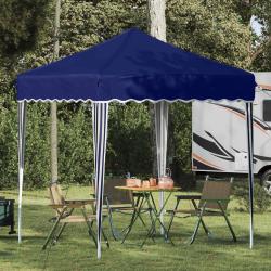 Tente de f&ecirc;te pop-up 195 x 195 x 245 cm Bleu Tissu Oxford