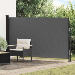 Store lat&eacute;ral r&eacute;tractable Anthracite 300 x 170 cm Polyester