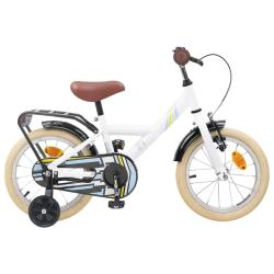 V&eacute;lo pour Enfants 14 Pouces pour les 3-5 ans Blanc