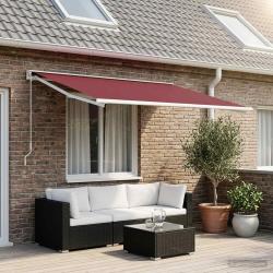 Toile de rechange pour auvent Rouge bordeaux 300 x 250 cm