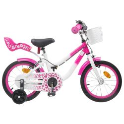 V&eacute;lo pour Enfants 14 Pouces pour les 3-5 ans Rose