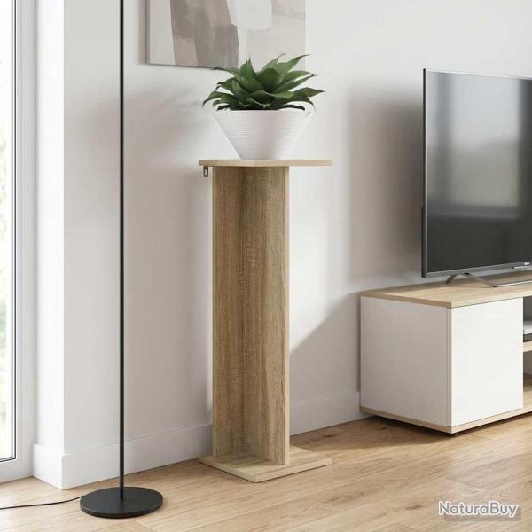 Support de Plante 2 pcs Ch�ne Sonoma 25 x 25,5 x 80,5 cm