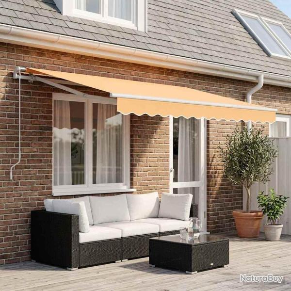 Toile de rechange pour auvent Sable 4 � 3 m Polyester