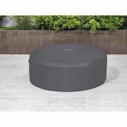 Bestway Housse Gris &Oslash;180 x 66 cm PVC et POM