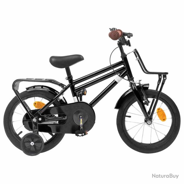 V�lo pour Enfants 16 Pouces pour 4-6 ans Noir