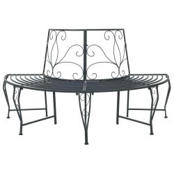 Banc d'Arbre 4-Nombre de places 160 x 80 x 89 cm Acier