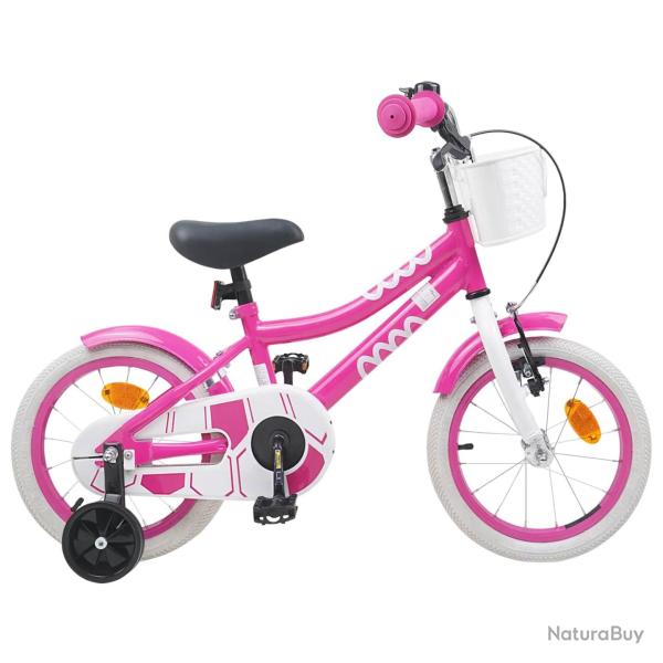 V�lo pour Enfants 16 Pouces pour 4-6 ans Rose