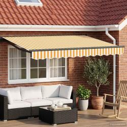 Auvent r&eacute;tractable &eacute;lectrique 3 x 2,5 m
