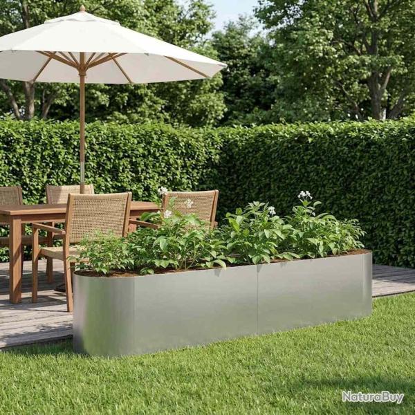 Jardin sur�lev� Acier galvanis� 200 x 40 x 40 cm