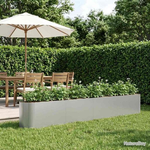 Jardin sur�lev� Acier galvanis� 360 x 40 x 40 cm
