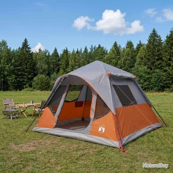 Tente Instantan�e avec toit Gris et orange 305 x 275 x 190 cm