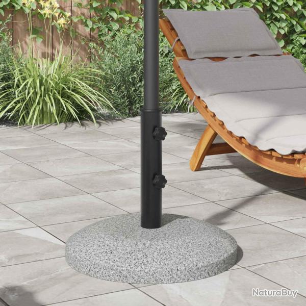Tube de Base de Parasol 0.6 kg Noir Fer for 40-50 mm Pole