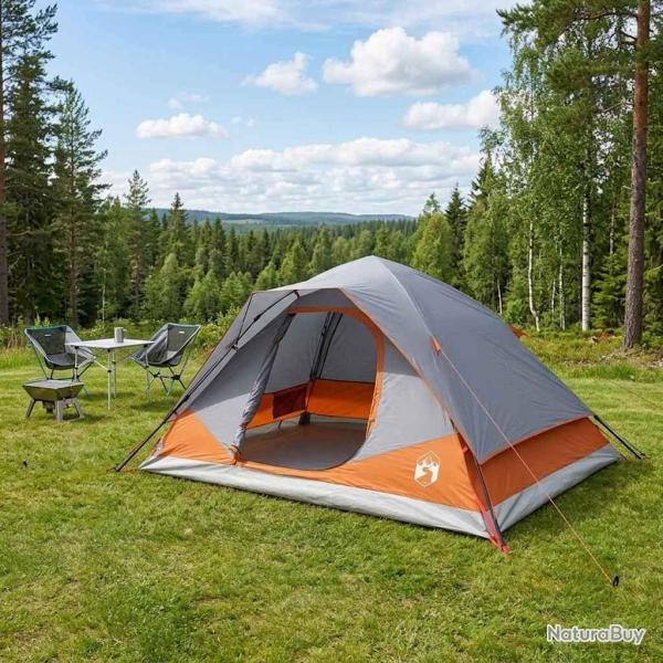 Tente Instantan�e avec toit Gris et orange 305 x 215 x 140 cm