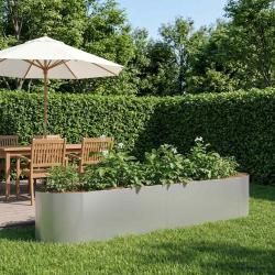 Jardin sur&eacute;lev&eacute; Acier galvanis&eacute; 220 x 40 x 40 cm Acier