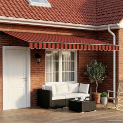 Cadre de store manuel avec LEDs 5 x 3 m
