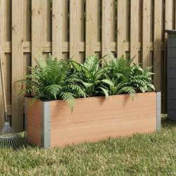 Jardini&egrave;re sur&eacute;lev&eacute;e Marron 100 x 30 x 72 cm