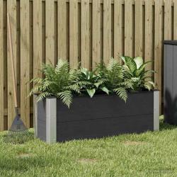 Jardini&egrave;re sur&eacute;lev&eacute;e Noir 100 x 30 x 36 cm